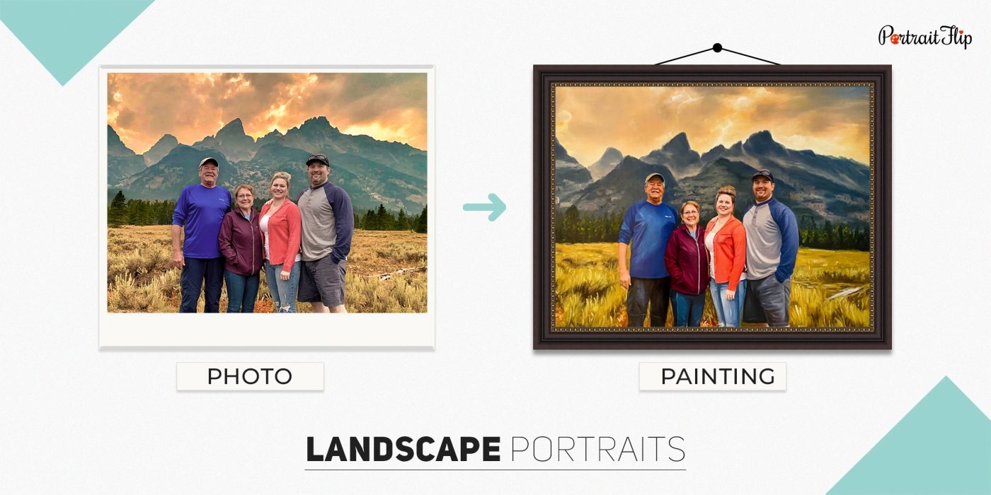 landscape into portrait