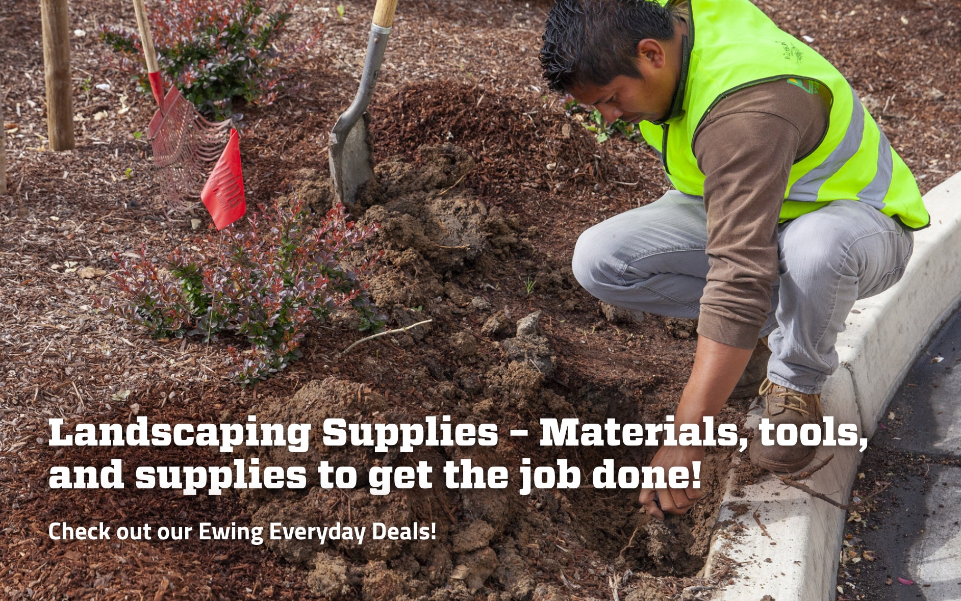 Landscape Supplies Landing Page Ewing
