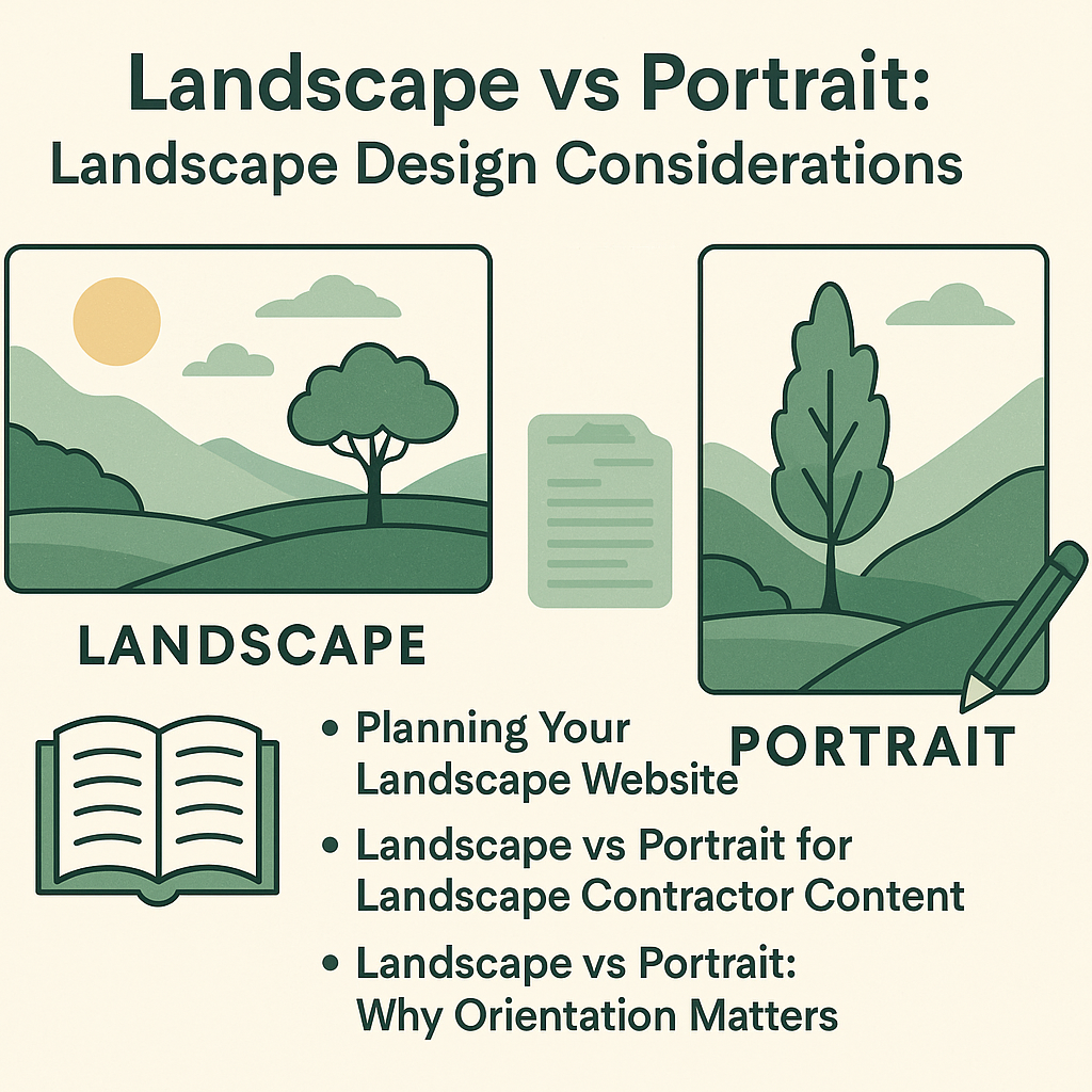 Landscape Vs Portrait Landscape Design Considerations