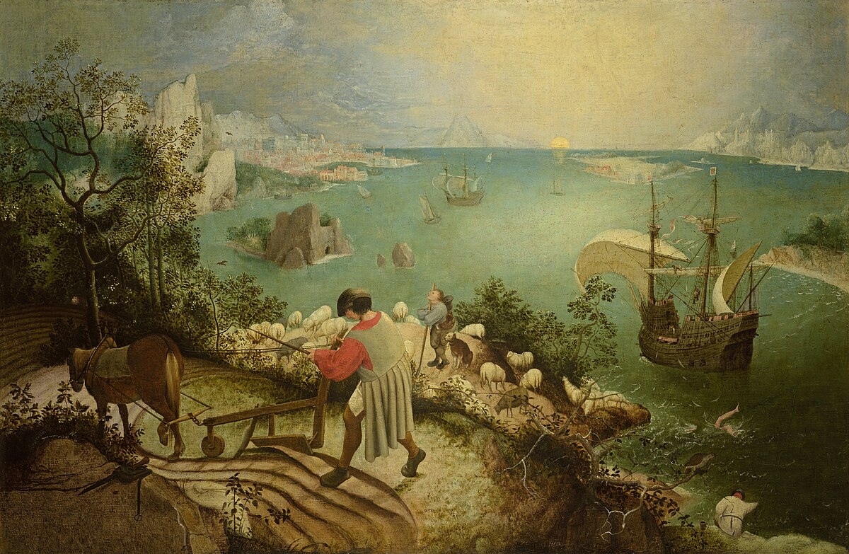 Landscape With The Fall Of Icarus Wikipedia