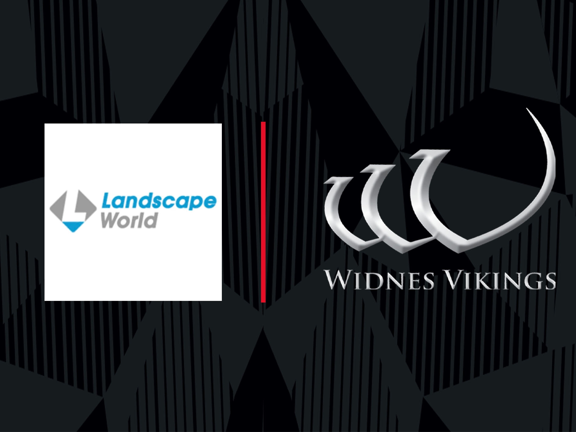 LANDSCAPE WORLD SPONSOR VIKINGS FOR 2024 Widnes Vikings