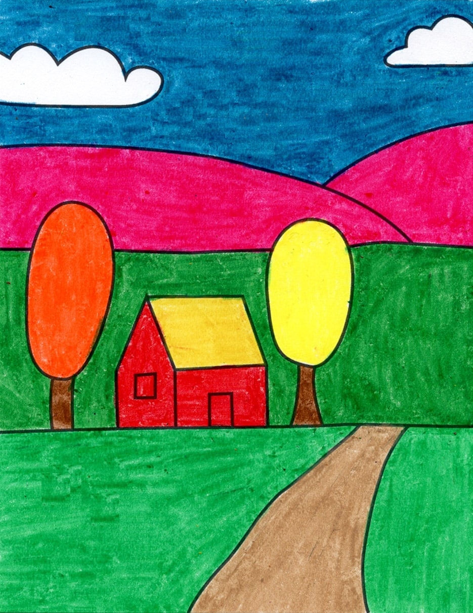 Landscapes Archives Art Projects For Kids