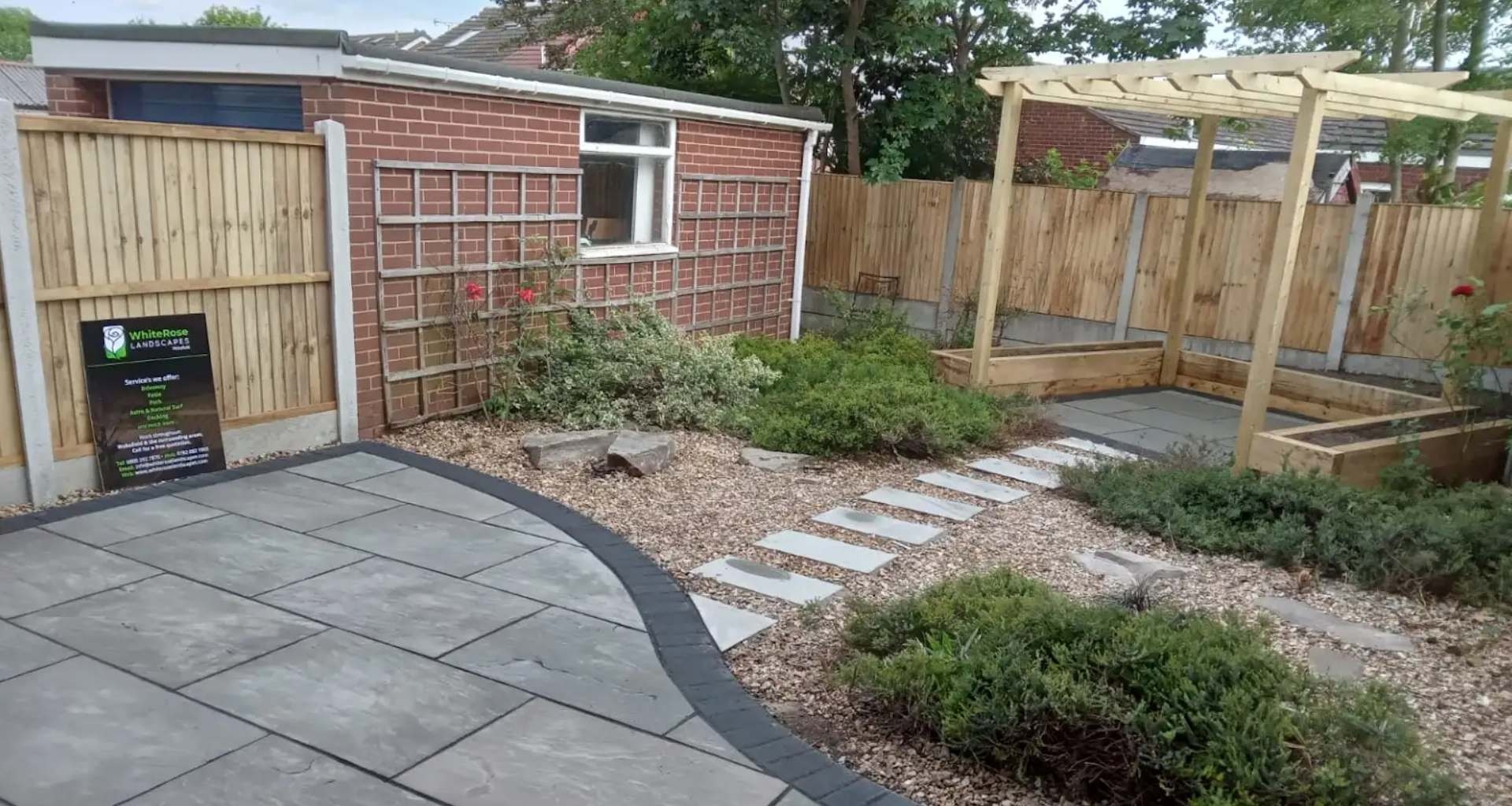 Landscaping Landscapers Wakefield Tingley Batley Dewsbury Normanton Castleford Eggborough Brayton Pontefract Garforth