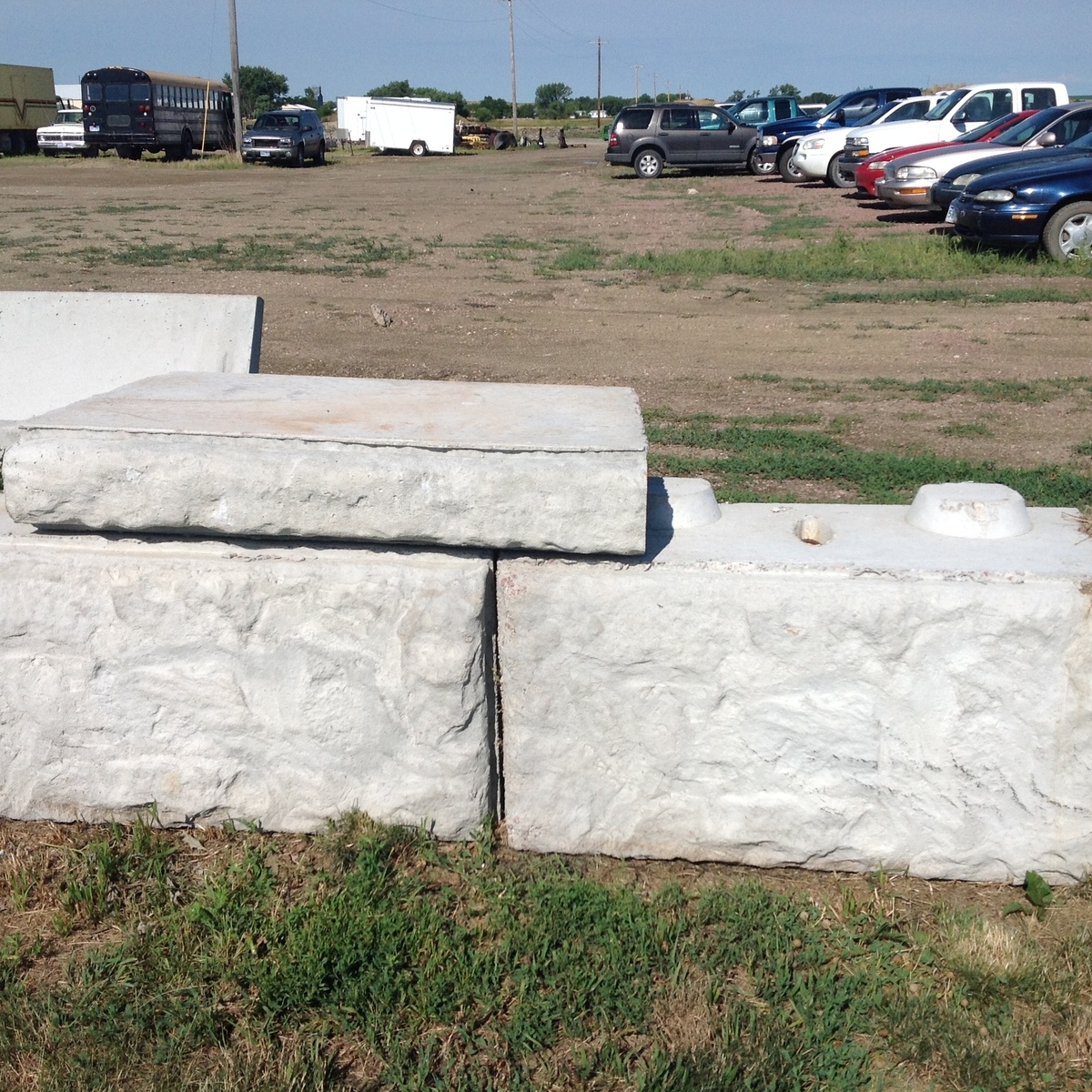 Large Landscaping Blocks Rosebud Concrete