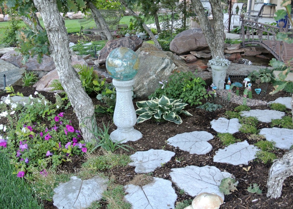 Lori s Gnome Garden In Utah Fine Gardening