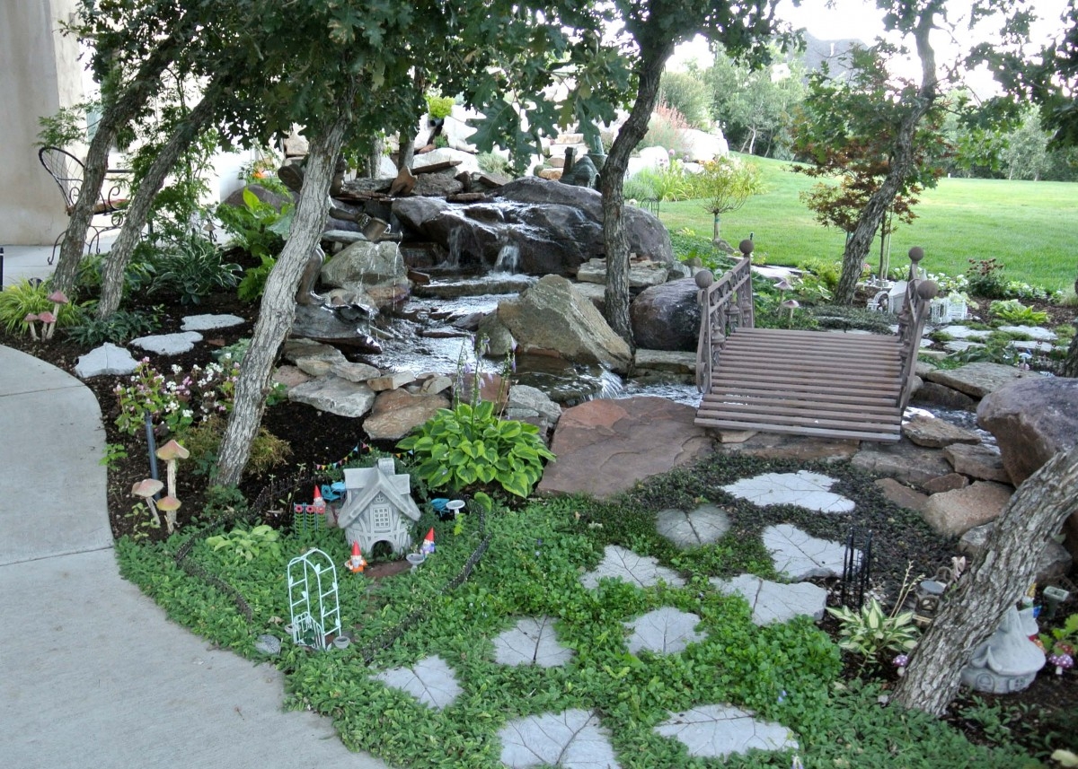 Lori s Gnome Garden In Utah Fine Gardening