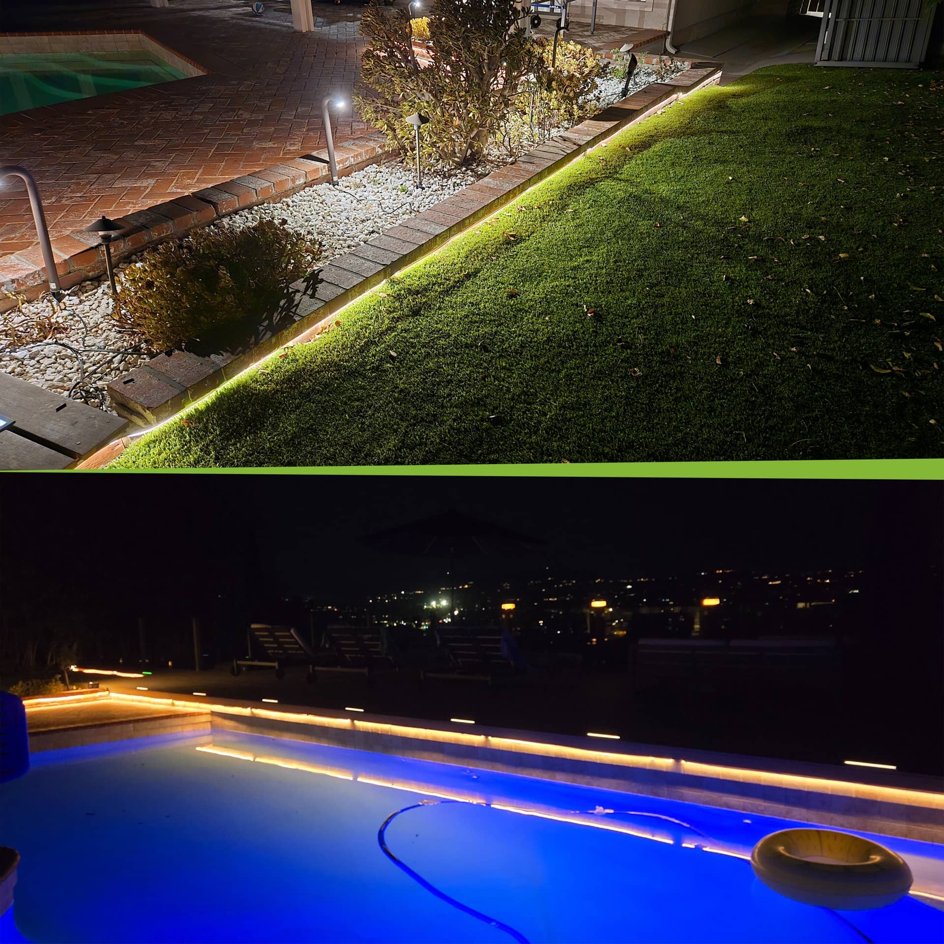 LUMENGY Outdoor Hardscape Neon LED Strip Light 12V AC DC