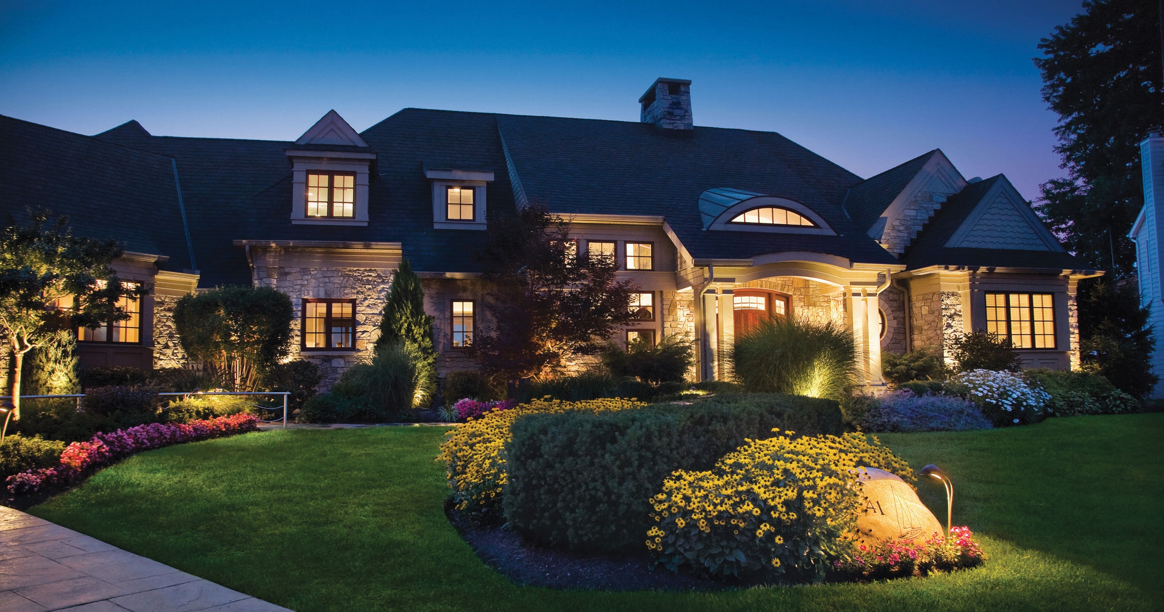 Magic Of Outdoor Lighting Landscape Lighting Just Lights
