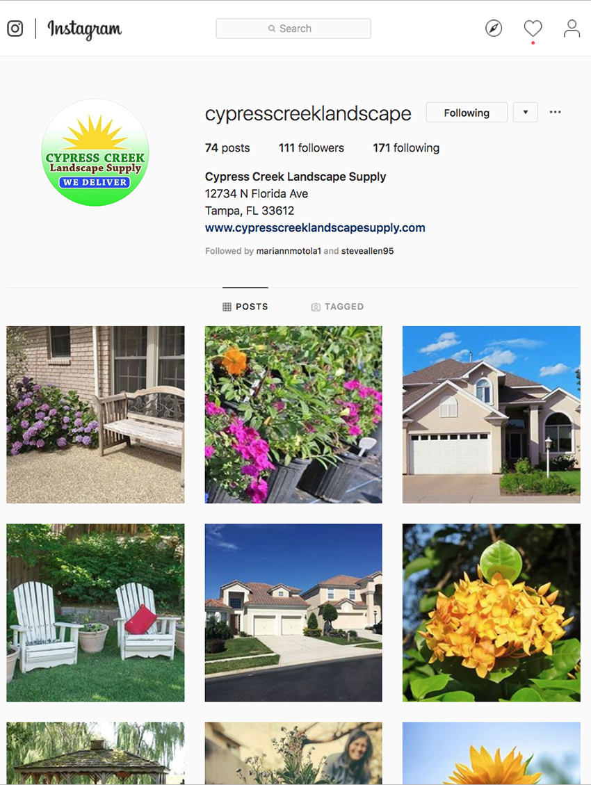 Marketing Improvements From Brandtastic Cypress Creek Landscape Supply