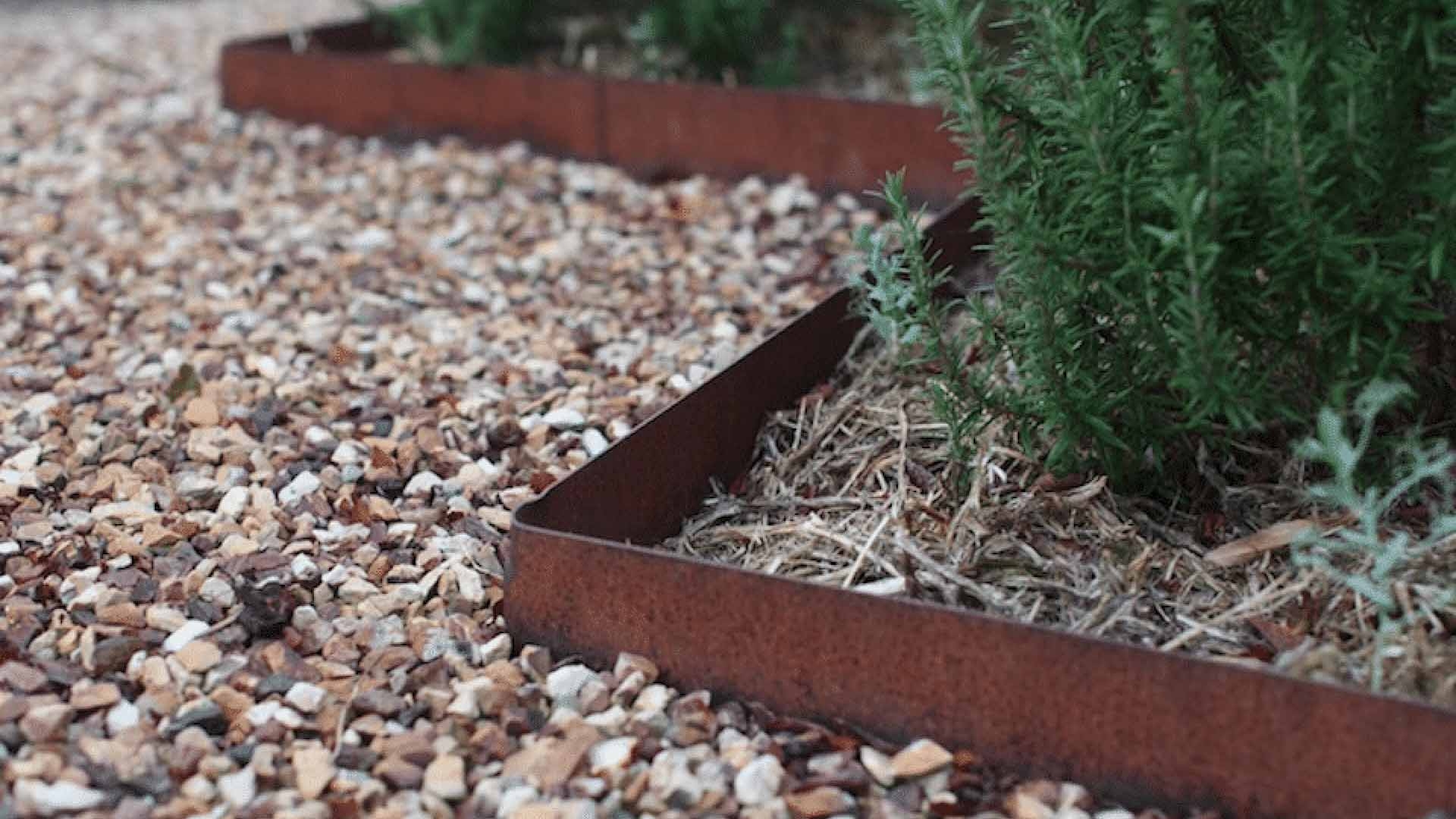 Metal Landscape Edging DIY Lawn Edging Guide To Boost Curb Appeal