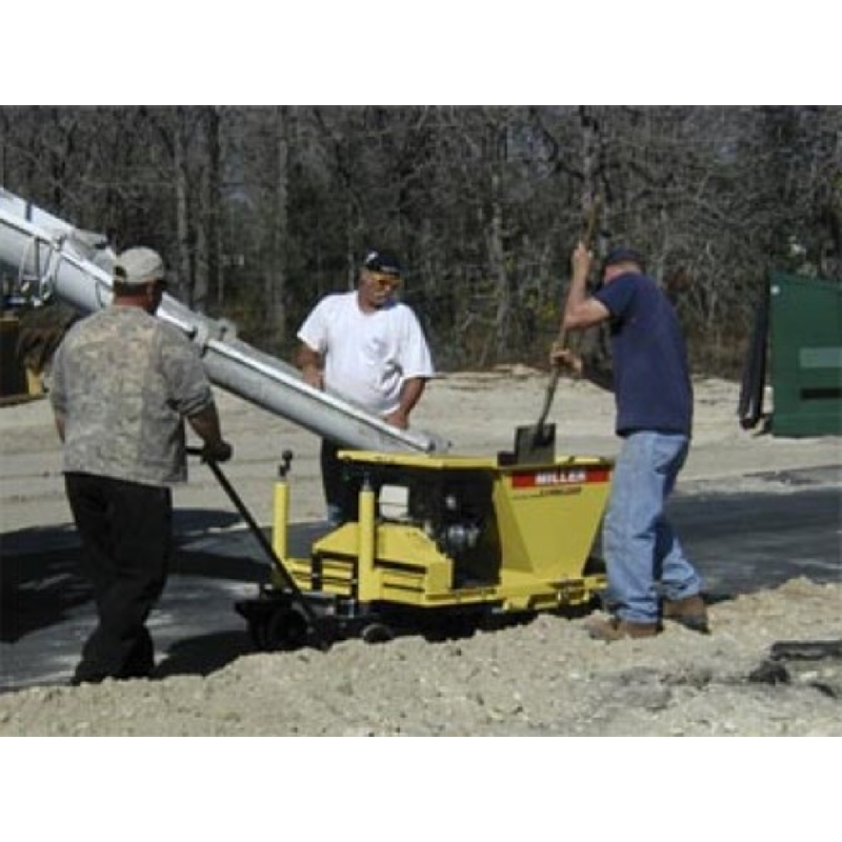 landscape curbing machine
