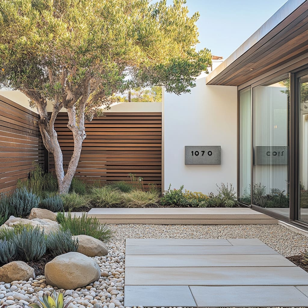 front garden landscaping ideas no grass