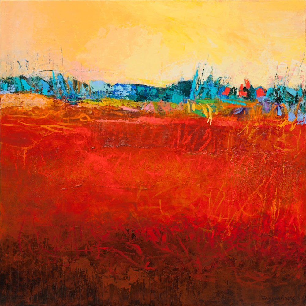 Modern Southwestern Abstract Landscape Paintings