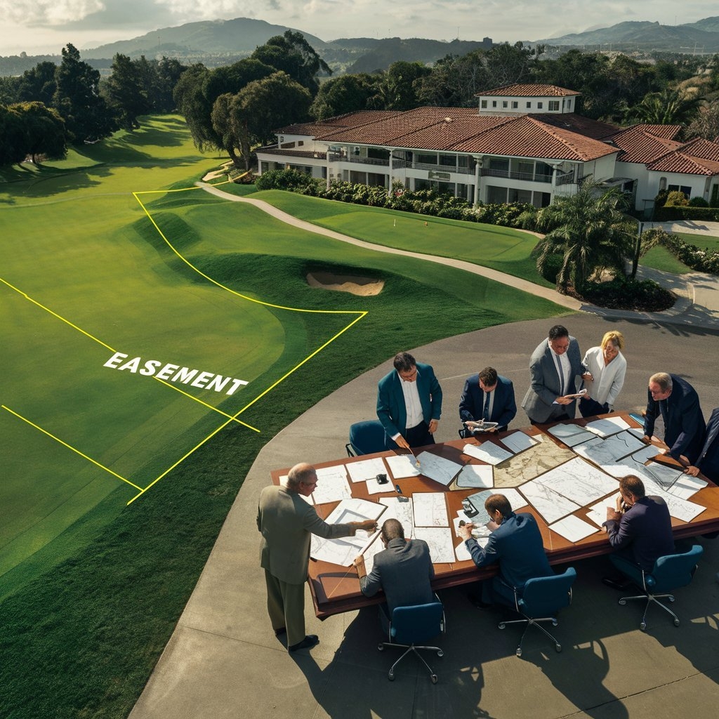 Montecito Country Club Easement Dispute Facwe