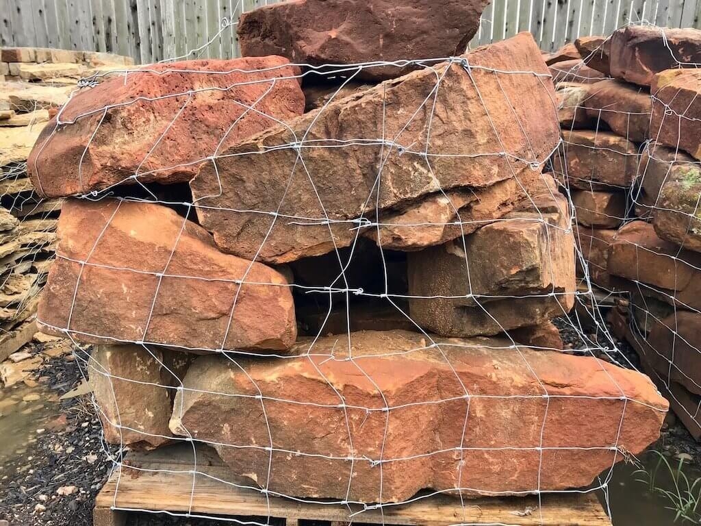 Moss Rock Boulders Stone Landscape Rocks Houston 77099