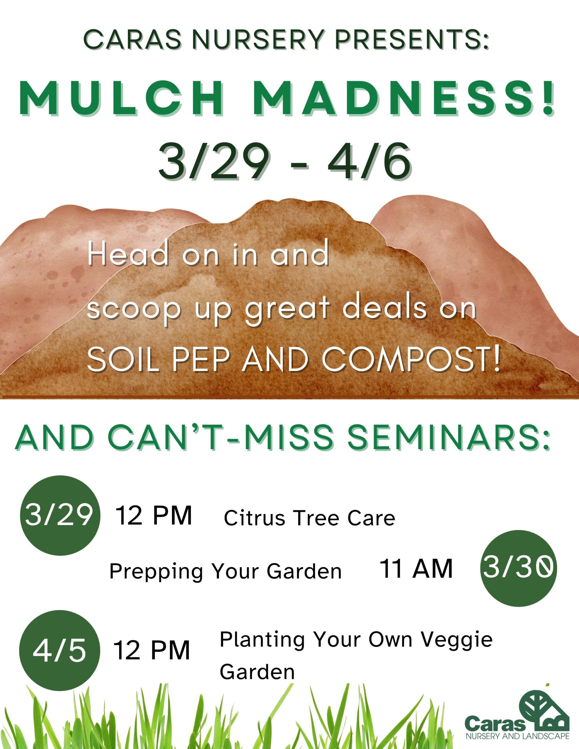 Mulch Madness Caras Nursery