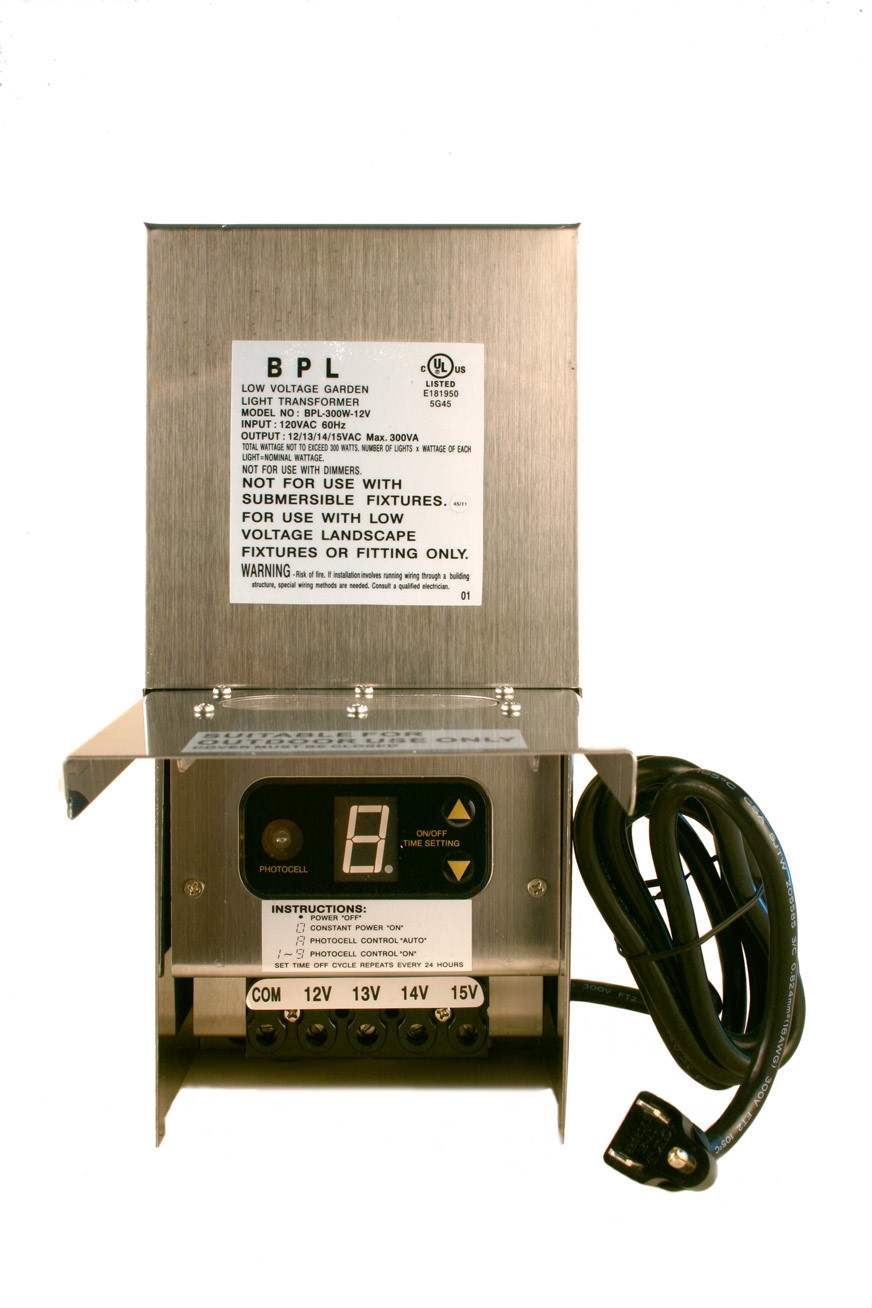 Multi Tap Transformer 300 Watt Landscape Low Voltage Transformer