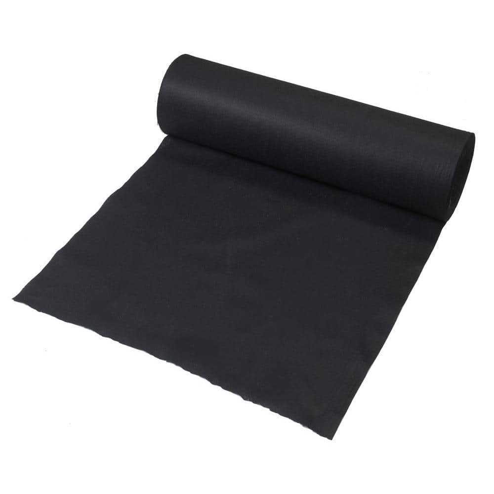 Mutual Industries 3 Ft X 300 Ft Black Polypropylene Non Woven Filter Fabric 35 3 300 The Home Depot