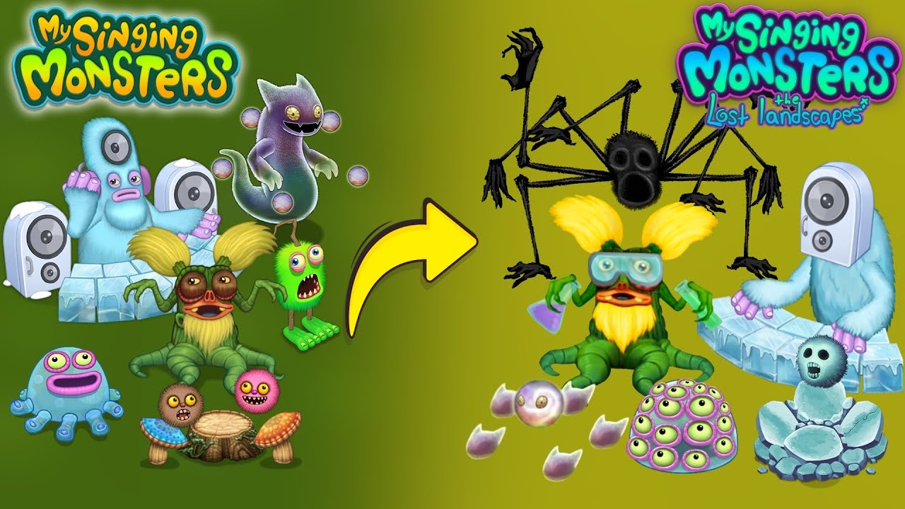 My Singing Monsters But In MSM The Lost Landscapes YouTube