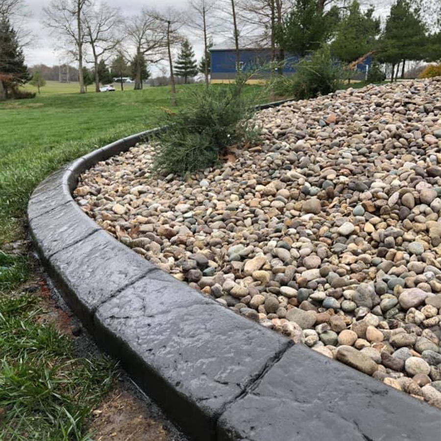 Natural Designer Series Fully Custom Concrete Curbing