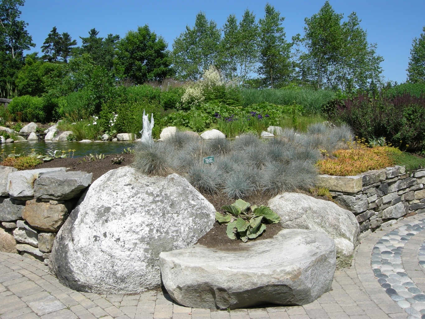big landscaping stones