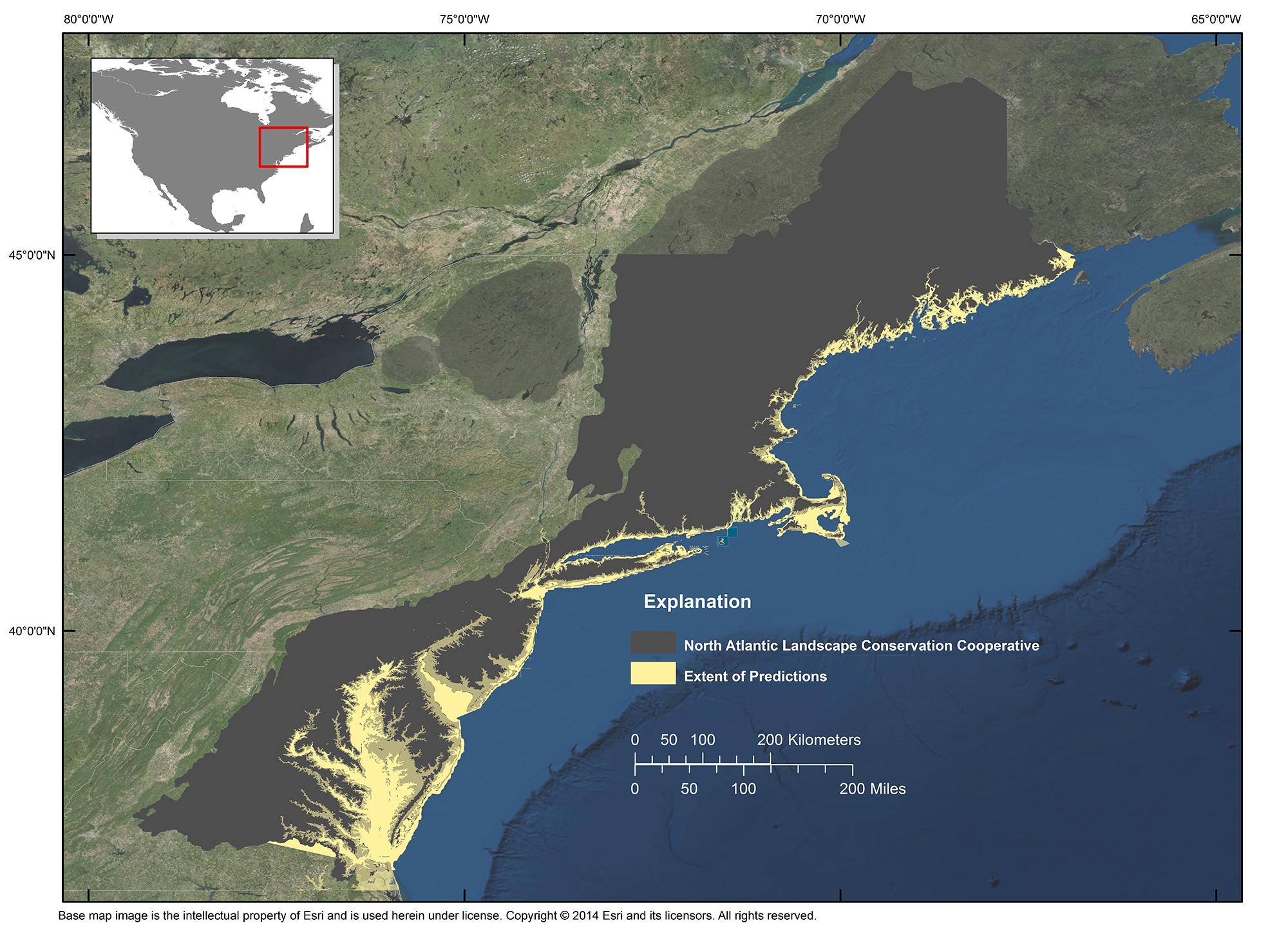 North Atlantic Landscape Conservation Cooperative Region U S Geological Survey