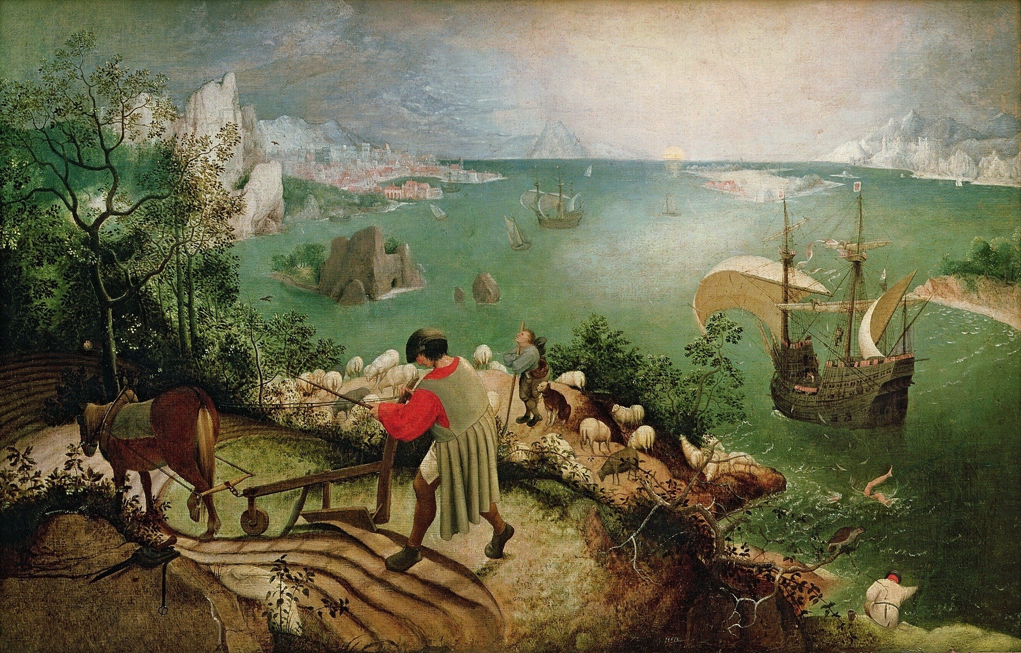 On Bruegel s Icarus W H Auden William Carlos Williams And Painting Poetry IDEAS ON IDEAS