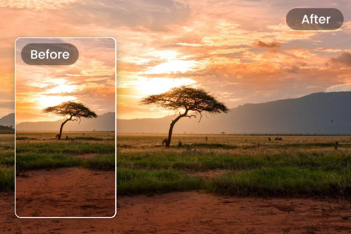 Online Portrait To Landscape Image Converter Free Fotor