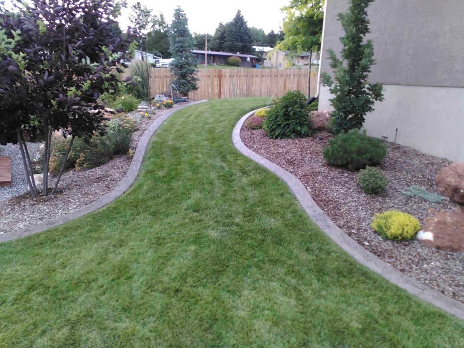 landscape curbing in smithfield utah
