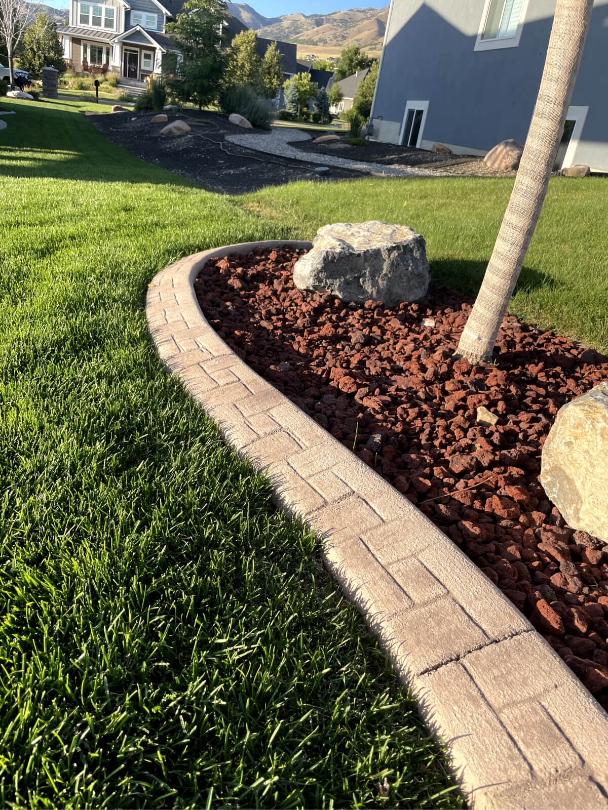 Our Concrete Curbing Portfolio Buzz Co Curbing In Logan Utah
