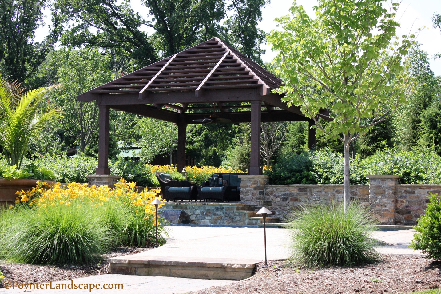 Outdoor Landscaping Company St Albans MO Landscape Services Near St Albans MO Poynter Landscape