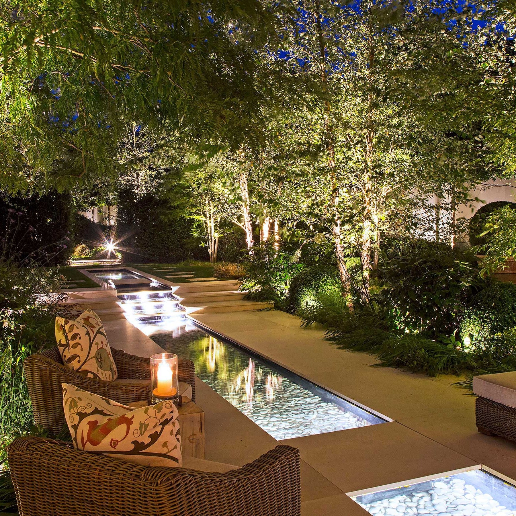 garden landscape lighting ideas