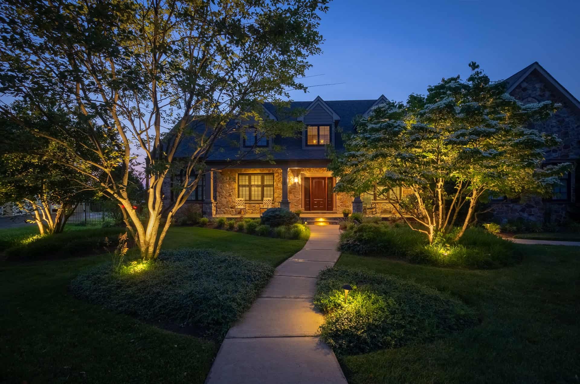 Outdoor Lighting Ideas For Your Home DiSabatino Landscaping