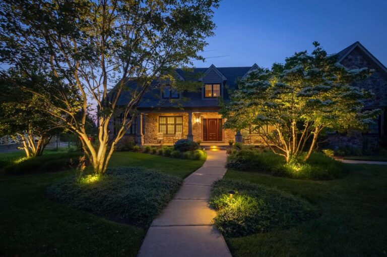 Outdoor Lighting Ideas For Your Home DiSabatino Landscaping