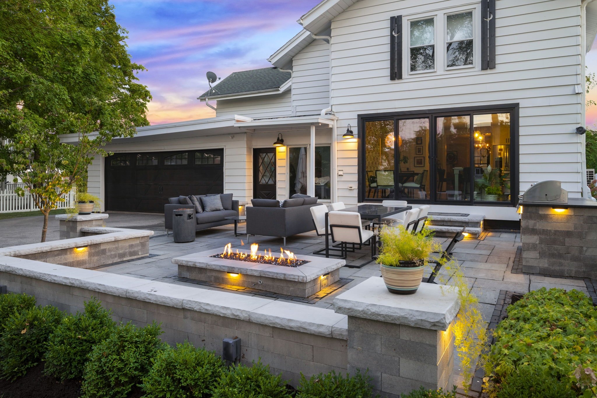 Outdoor Lighting Naperville IL Landscape Lighting And Installation Naperville IL Montano s Landscaping