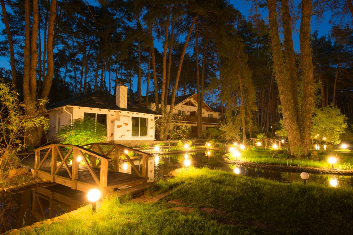 Outdoor Lighting Services Landscape Motion Activated Lighting