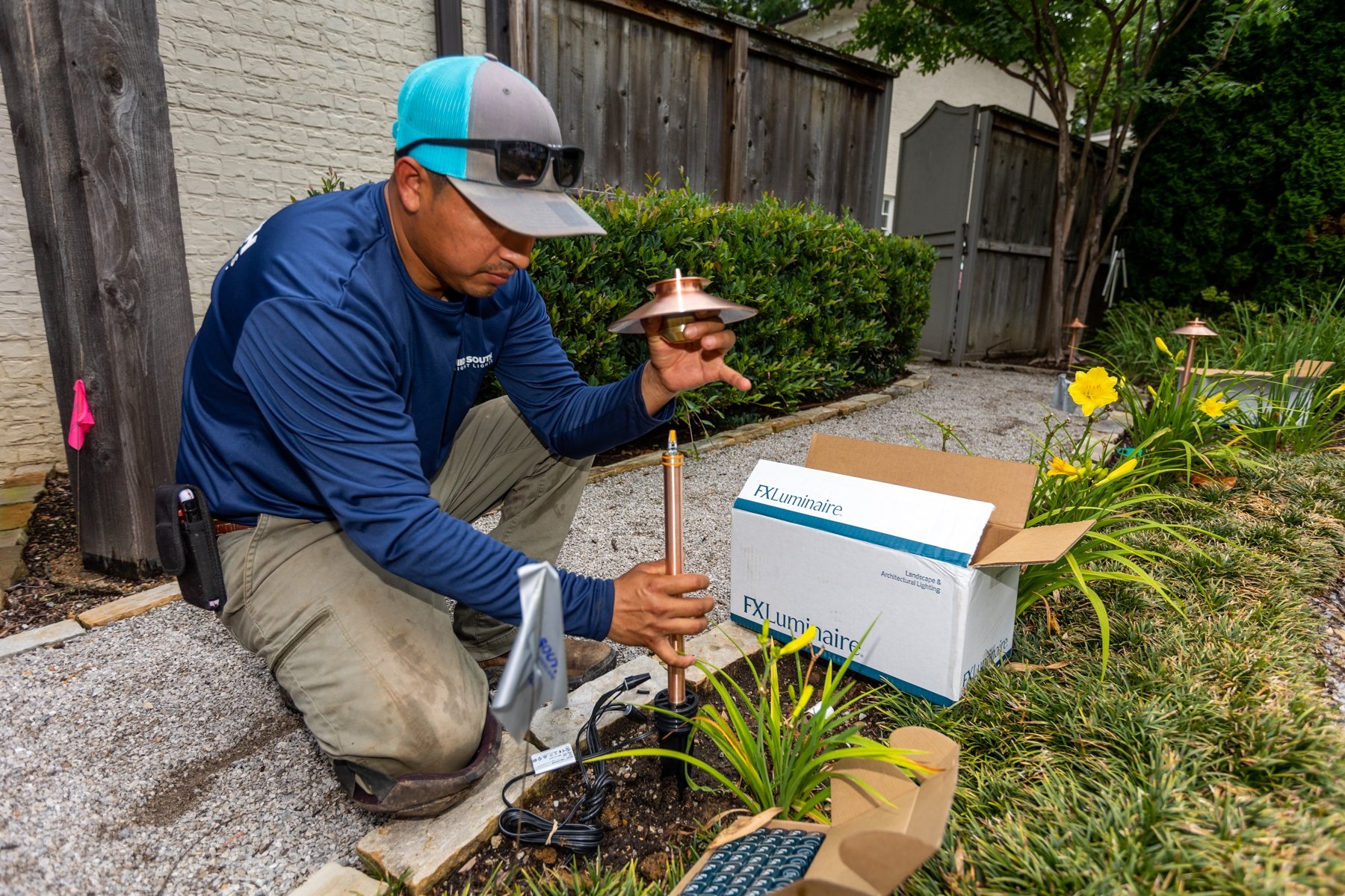 Outdoor Lighting System How Long Does It Take To Install 