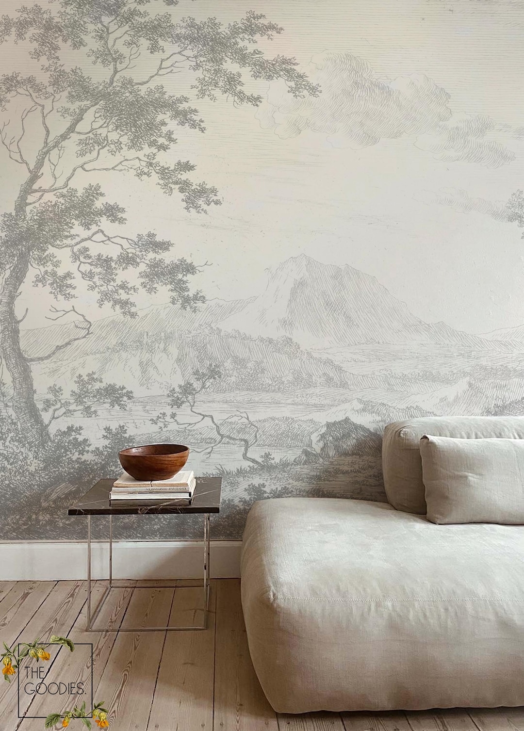 landscape mural wallpaper