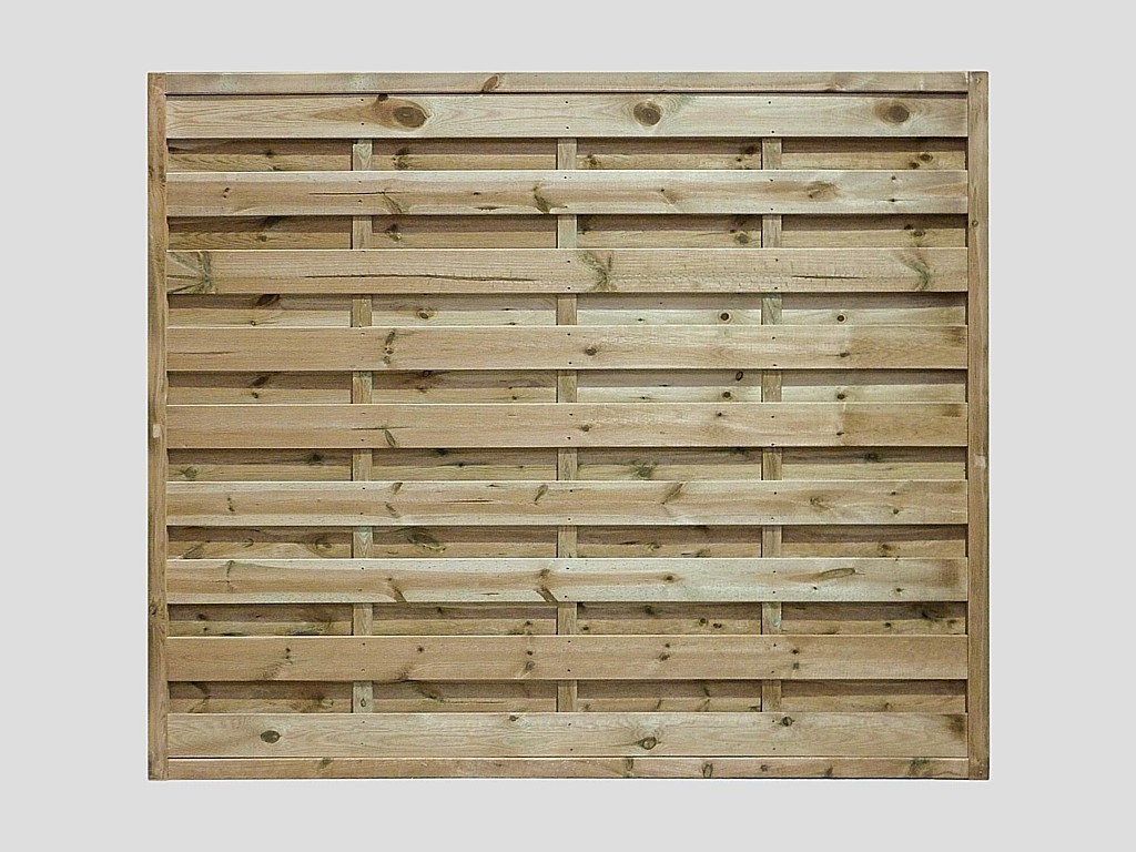 Pennine Square Horizontal Panels Continental Fence Panels Pennine Fencing Landscaping
