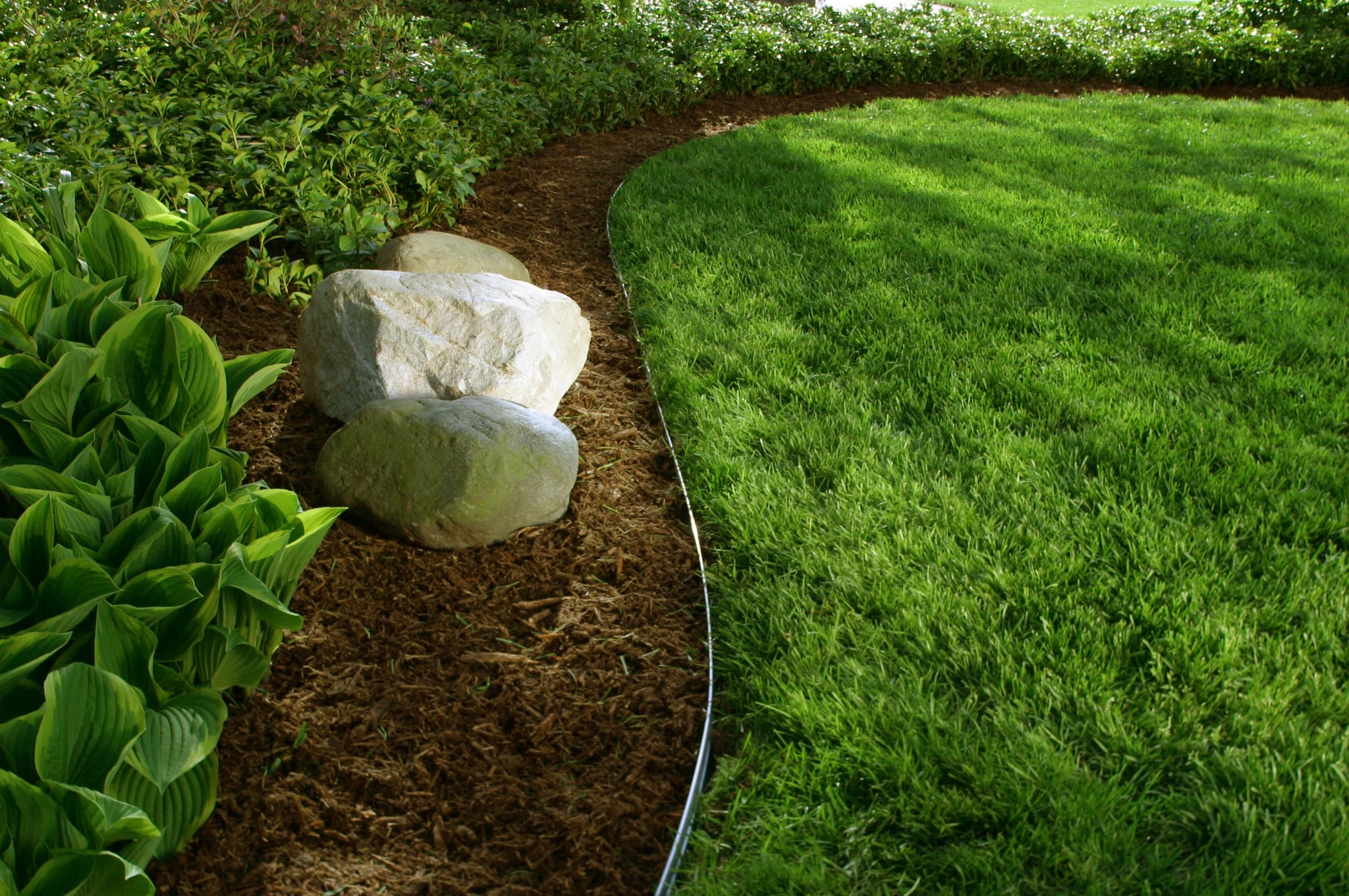 metal edging landscape
