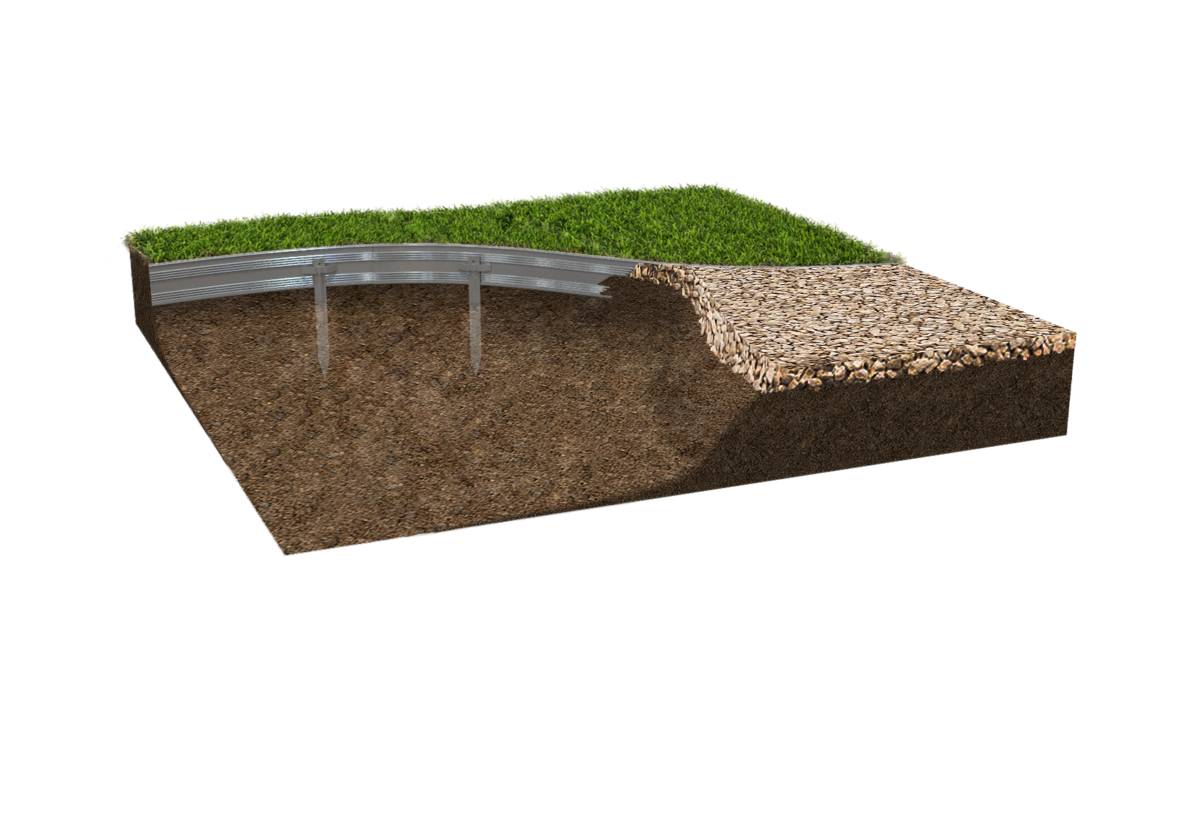 Permaloc Aluminum Edging ProSlide LT Permaloc Aluminum Edging