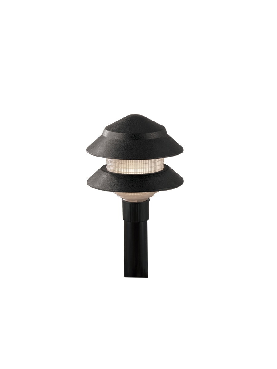Portfolio 38 Lumen 4 Watt Black Low Voltage Outdoor Path Light 2700 K EL0266BK At Lowes