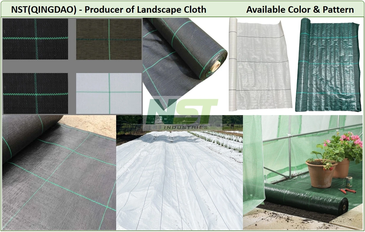 PP Anti Weed Control Barrier Durable Uv Resistant Fabric