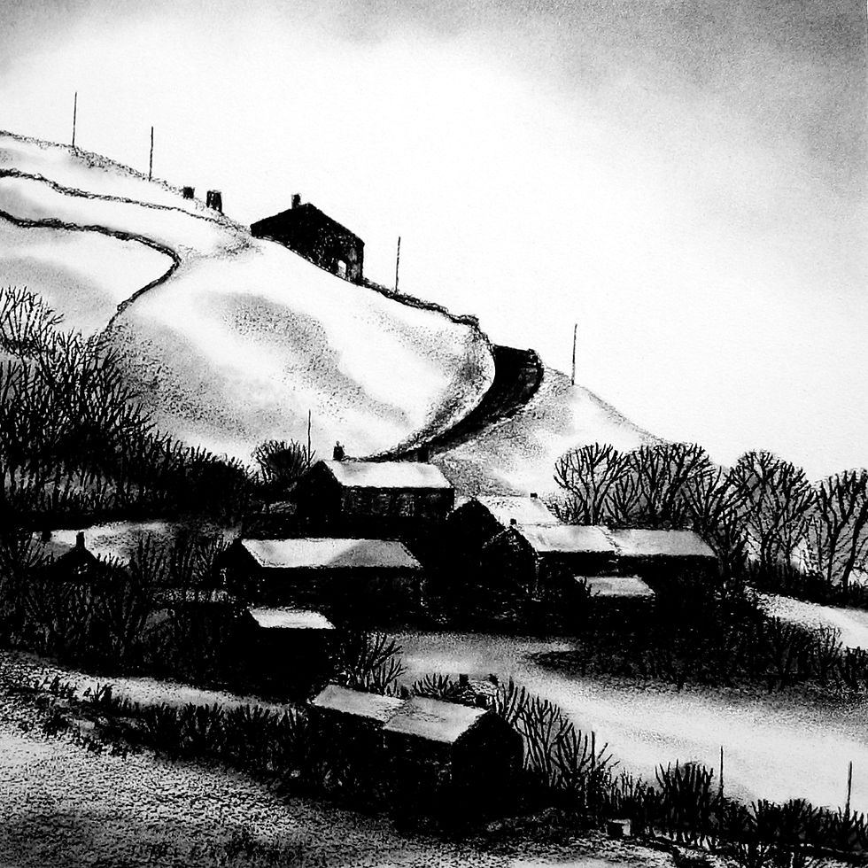 Prints Of Charcoal Drawings By Yorkshire Artist Angierogers