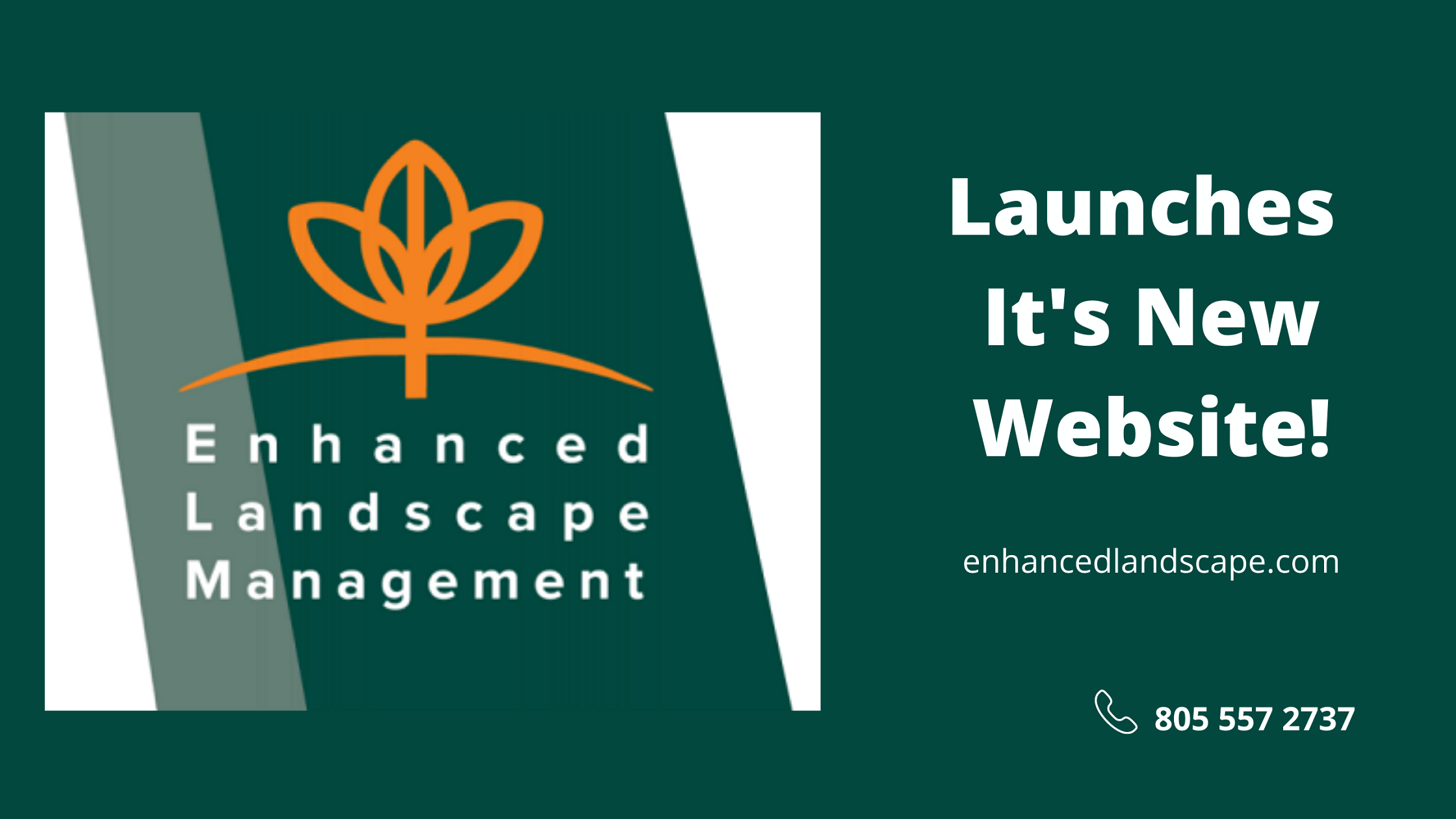 Ready To Launch Its New Website Enhanced Landscape Management