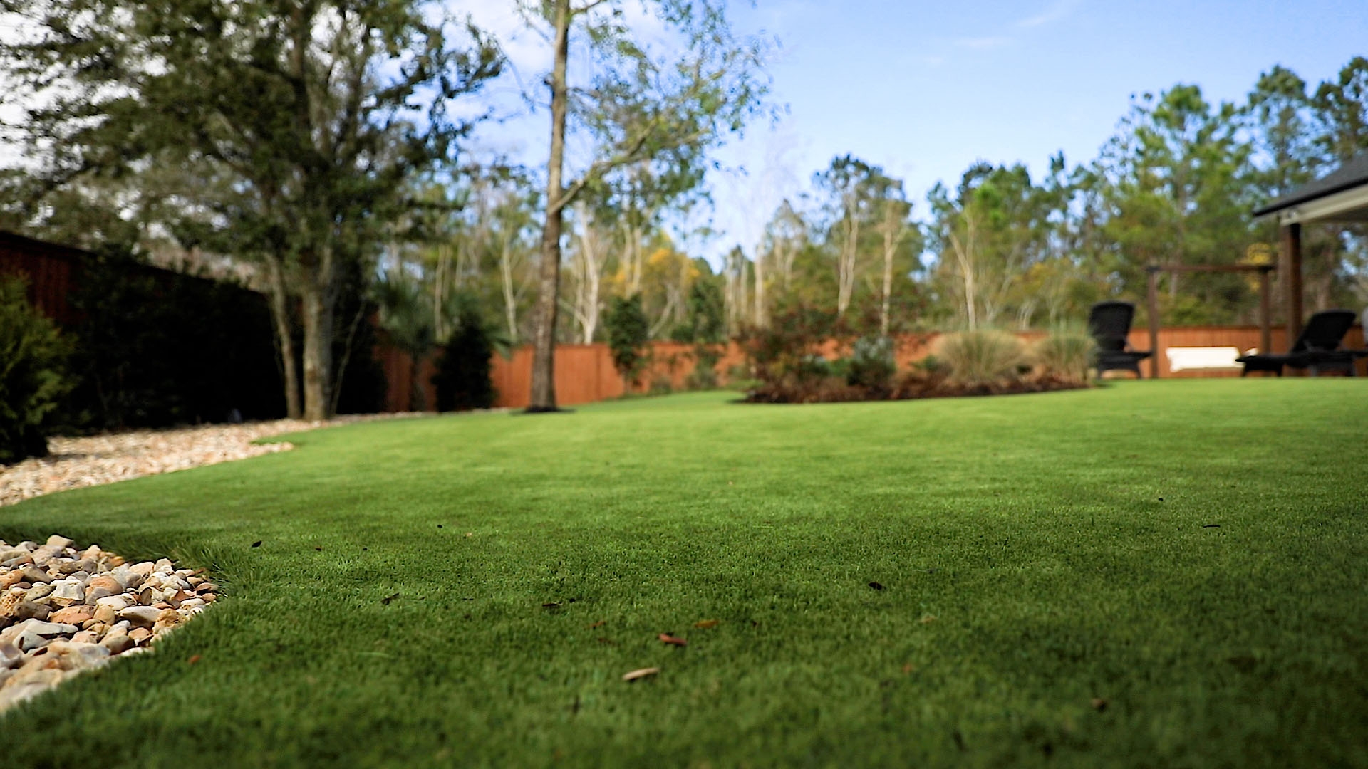 landscape synthetic lawn