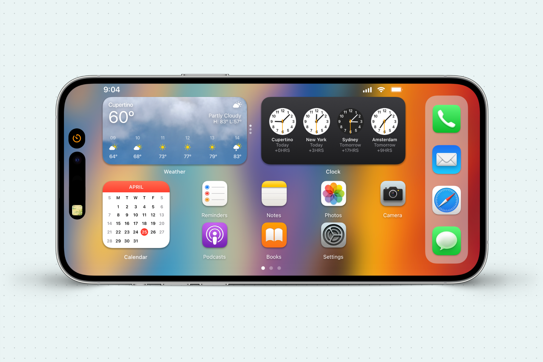 Reimagining A Landscape IPhone OS Basic Apple Guy