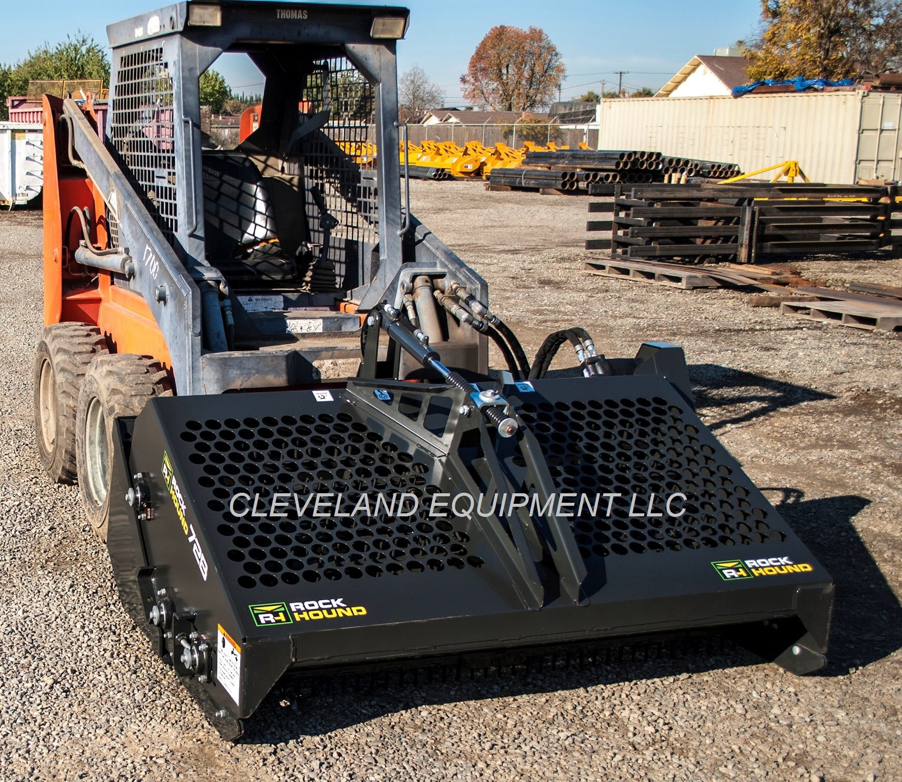 ROCKHOUND Landscape Rake Cleveland Equipment LLC