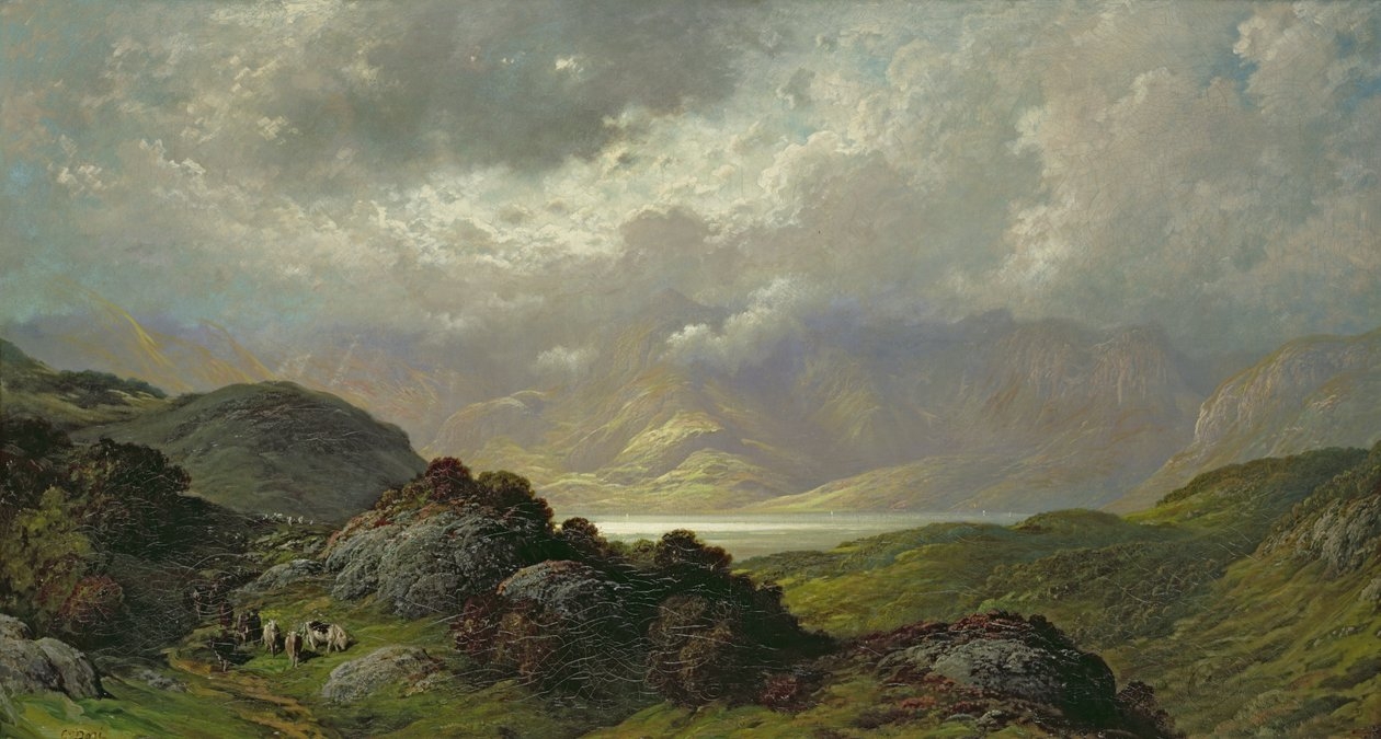 Scottish Landscape By Gustave Dore Buy Fine Art Print