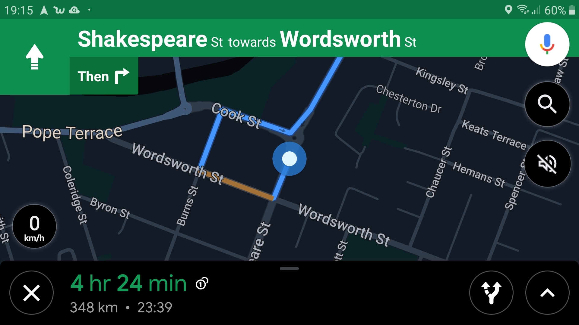 Screen Layout In Landscape Mode Map Area Is Too Wide And Not High Enough Can This Be Changed Google Maps Community